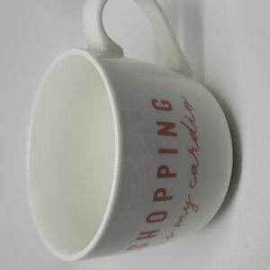 Shopping is my cardio coffee mug